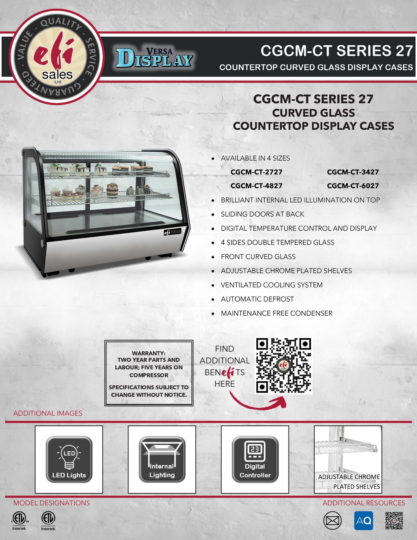 Countertop Display Case