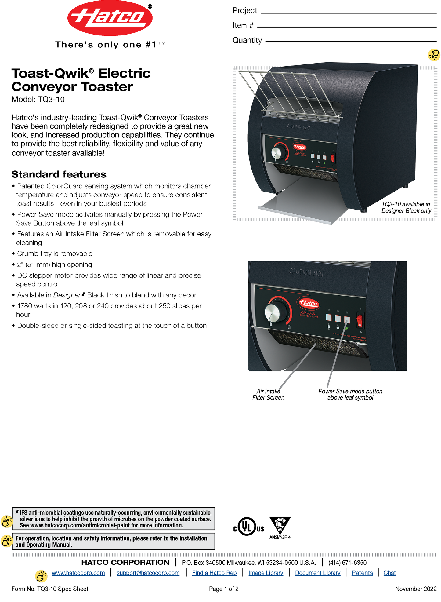 Conveyor Toaster