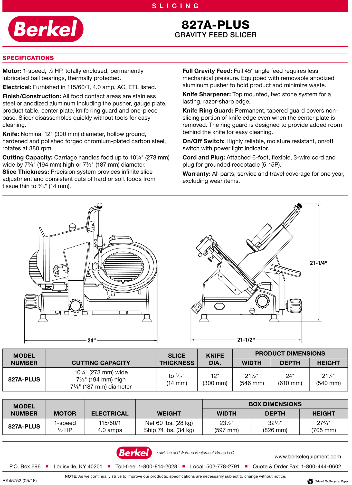 Slicer 12"