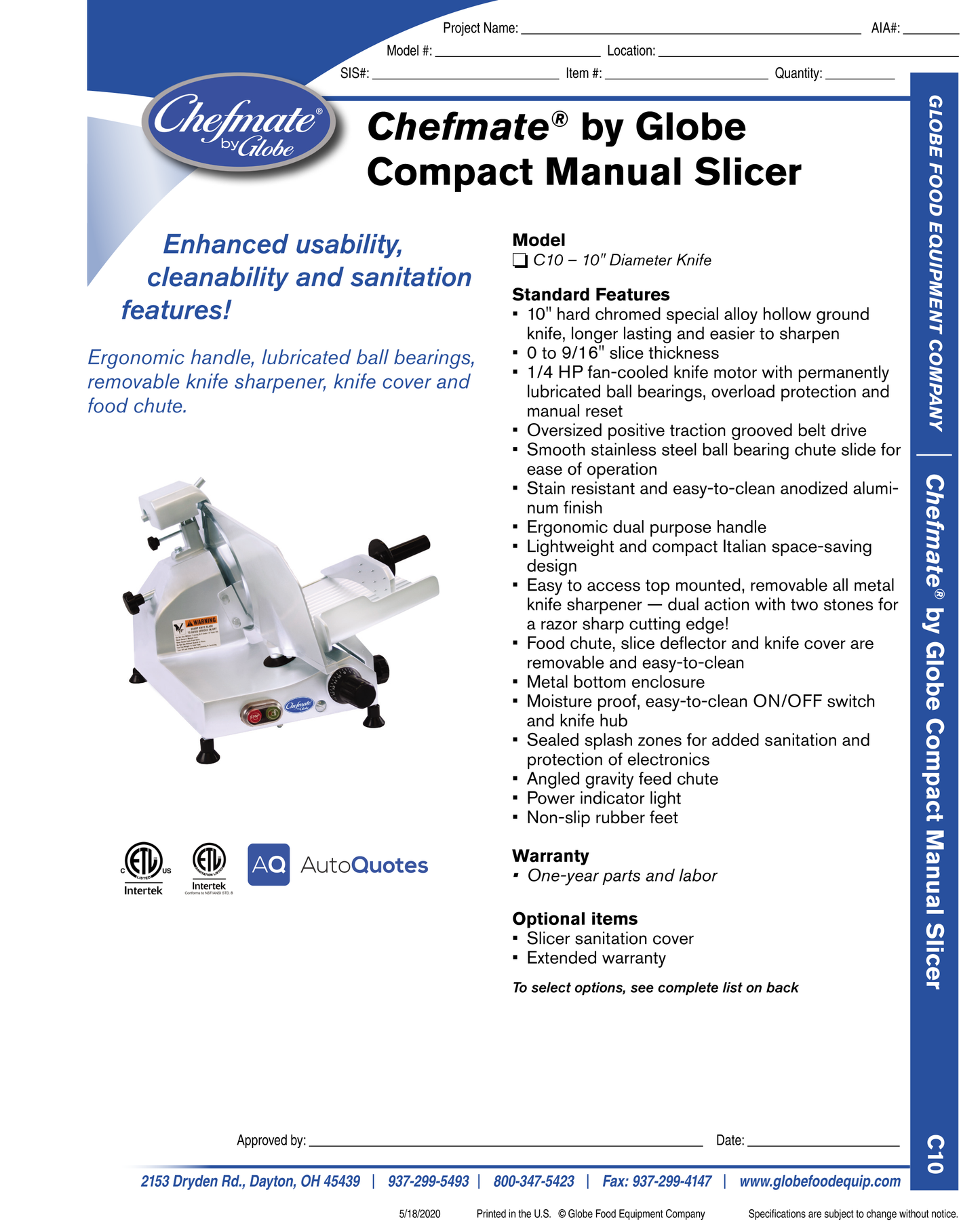 Slicer 10"