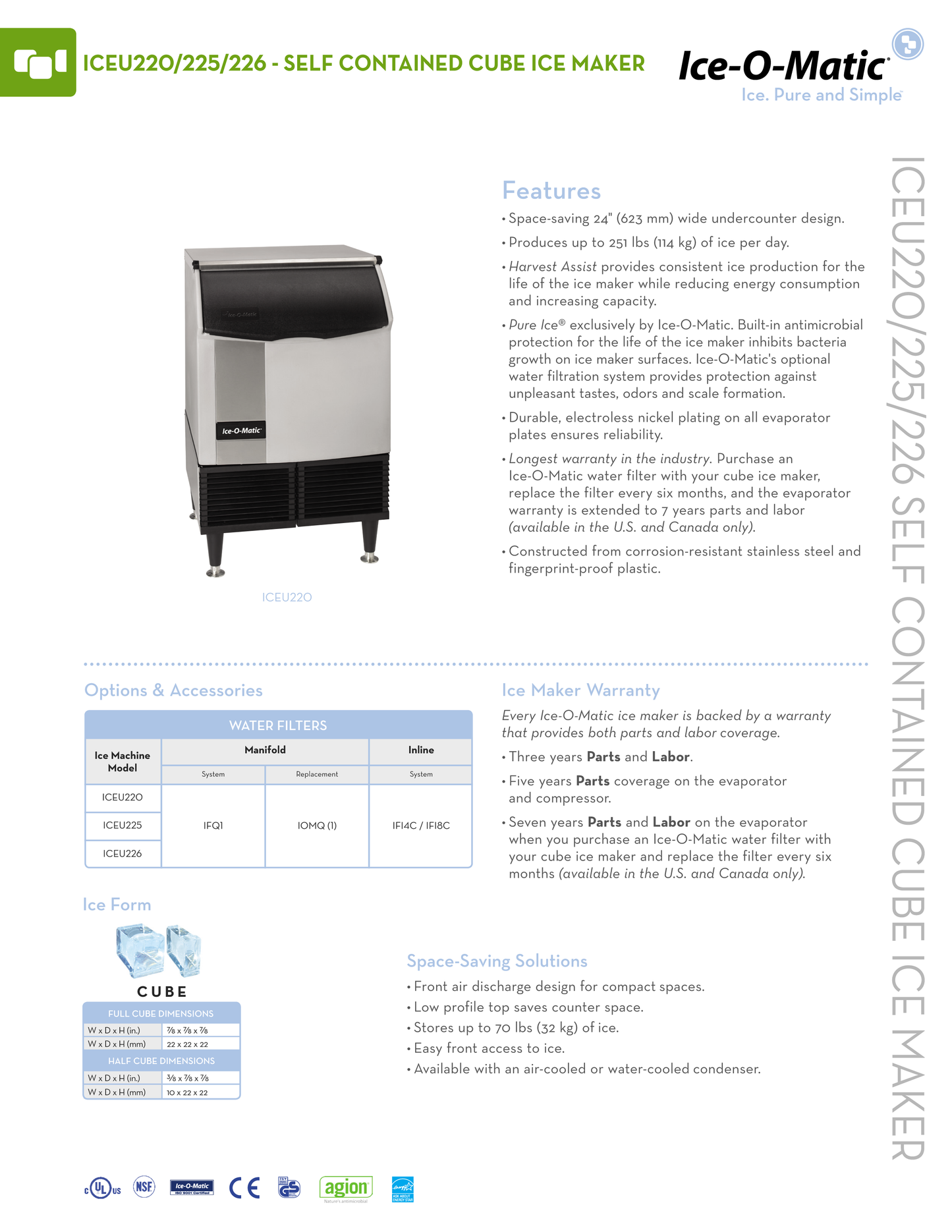 Ice Machine 220 Lb