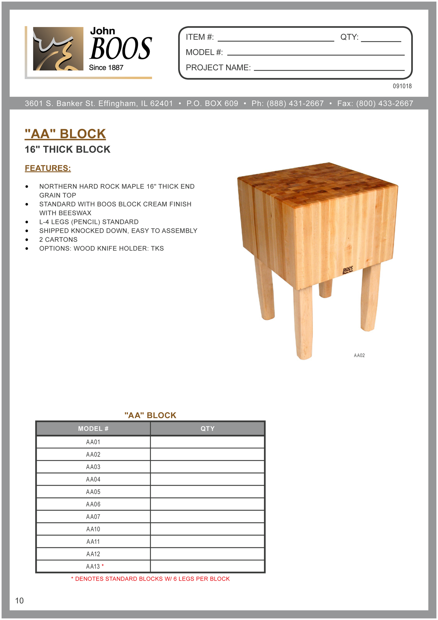 Butcher Blocks