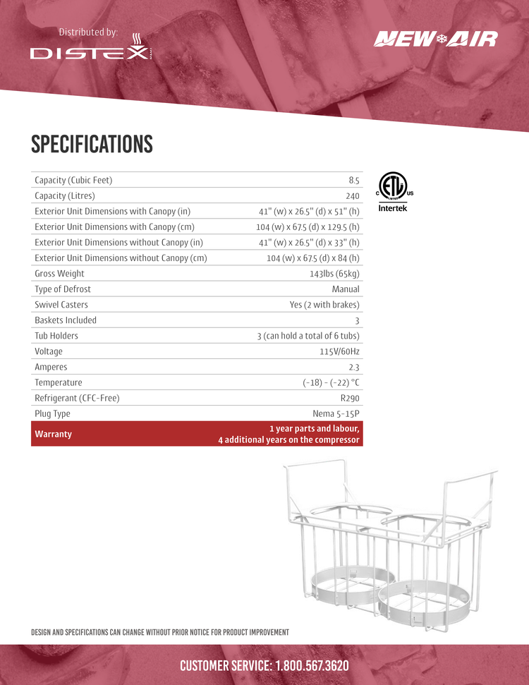 Dipping Cabinet 41"