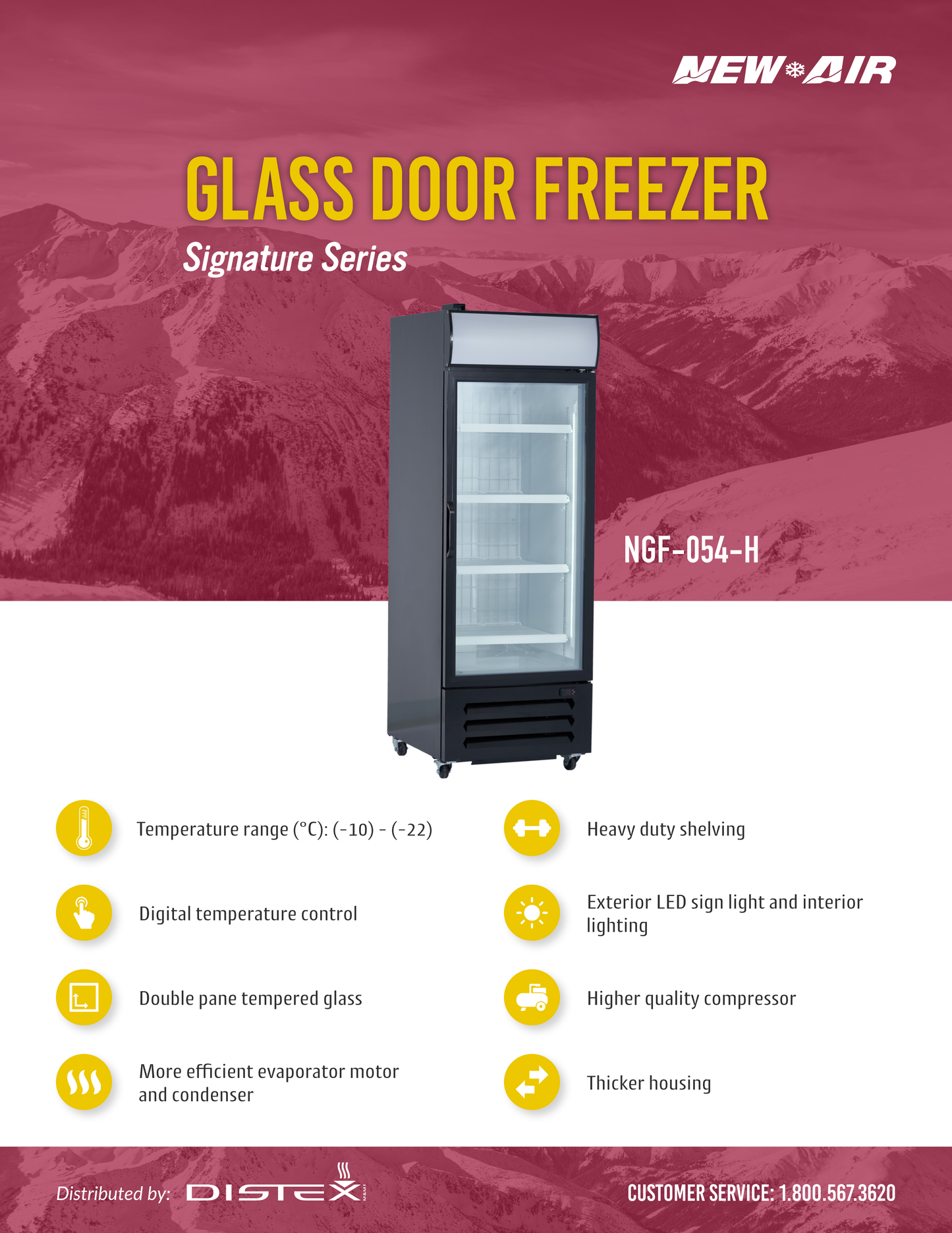 Merchandiser Freezer 27"