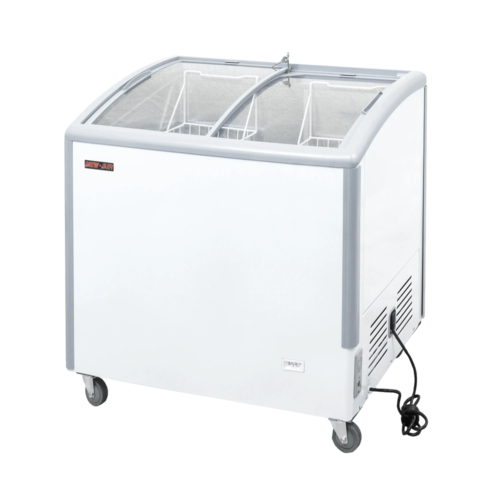 Curved Glass Freezer 35"