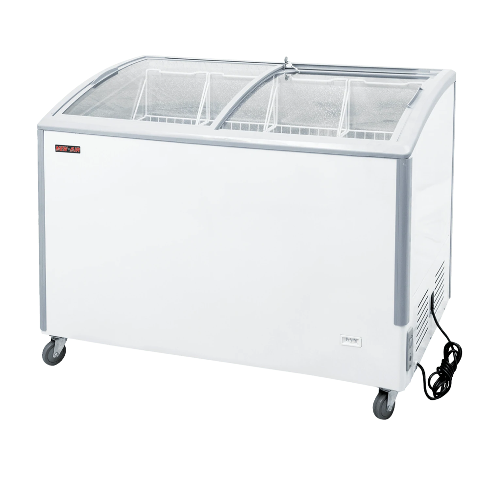 Curved Glass Freezer 49"