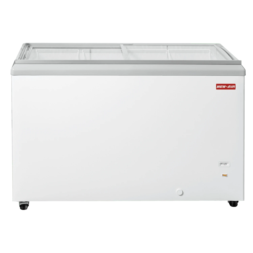 Flat Glass Freezer 50"