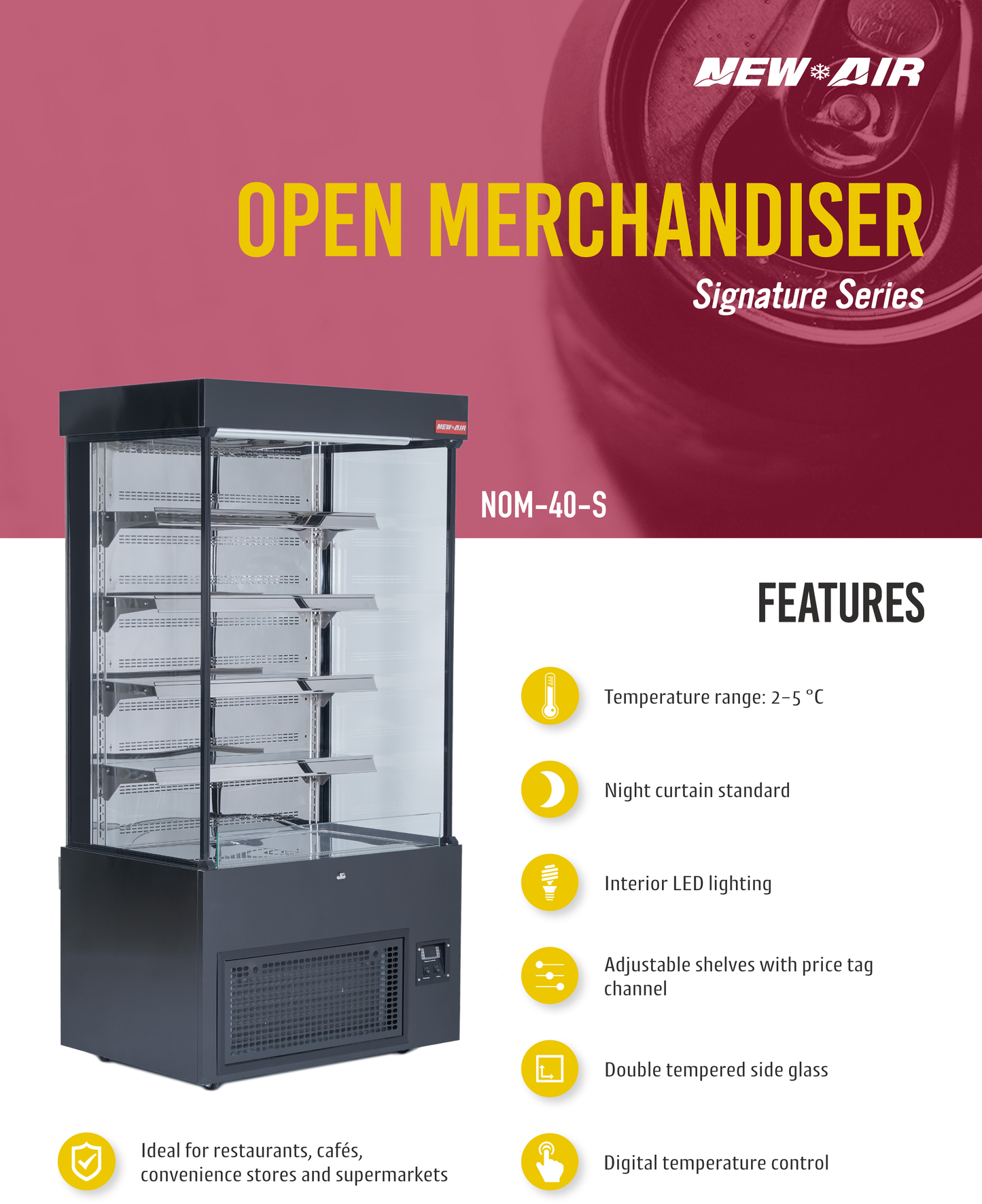 Grab "N' Go Display Case 39.5"