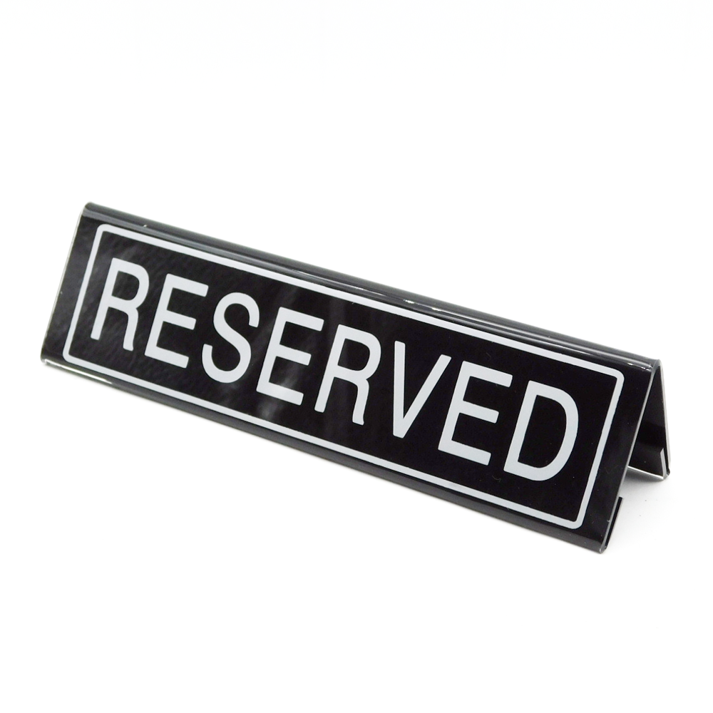 Reserved Sign