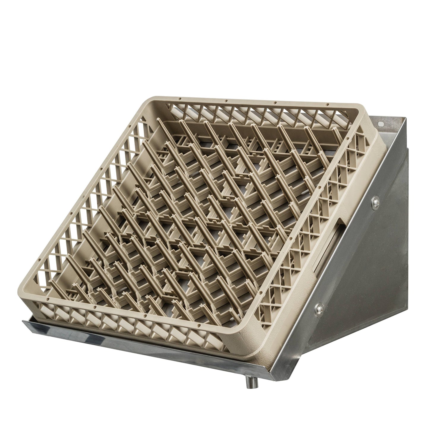 Wall Mount Dish Racks with R Drain