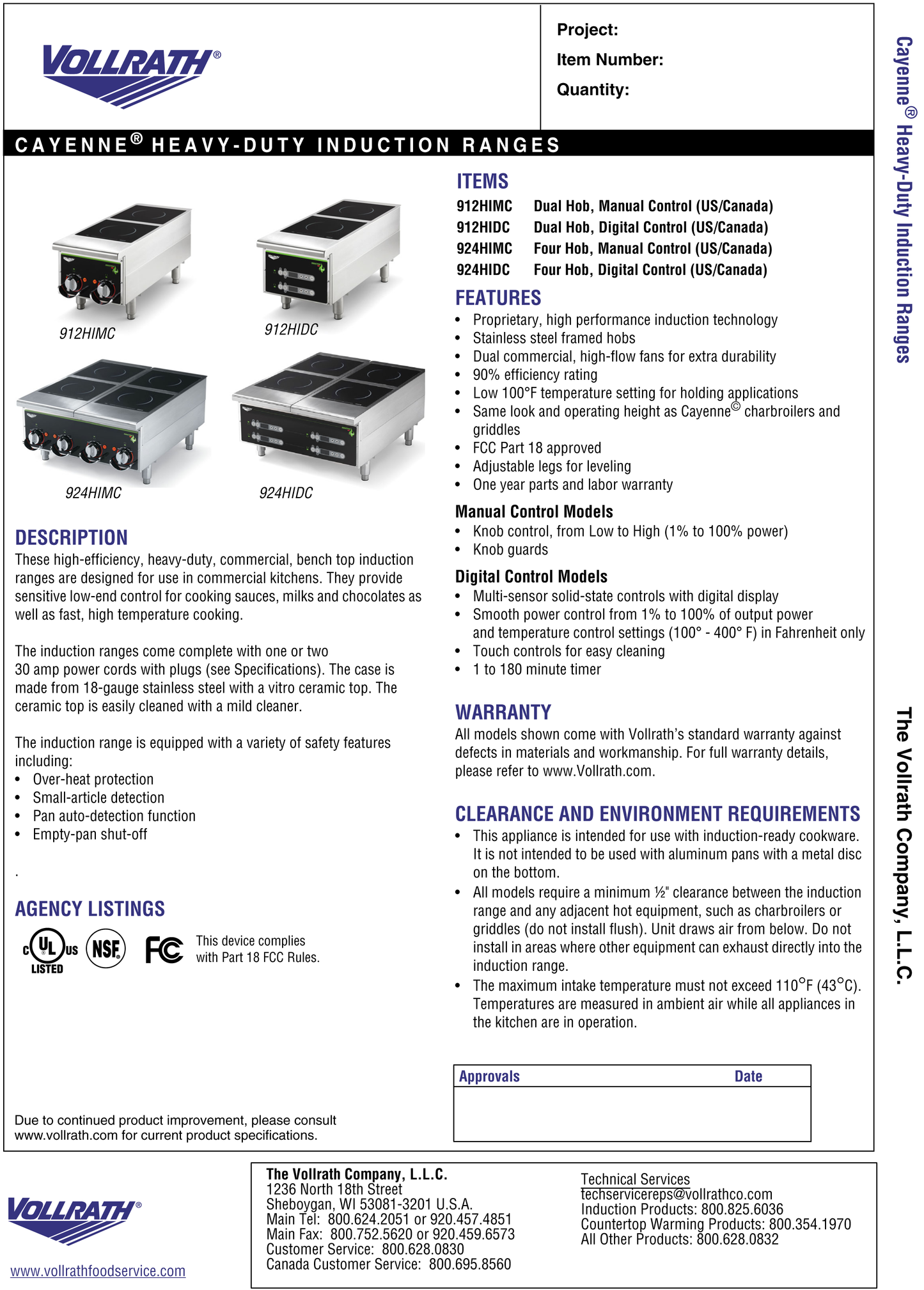 Induction Range