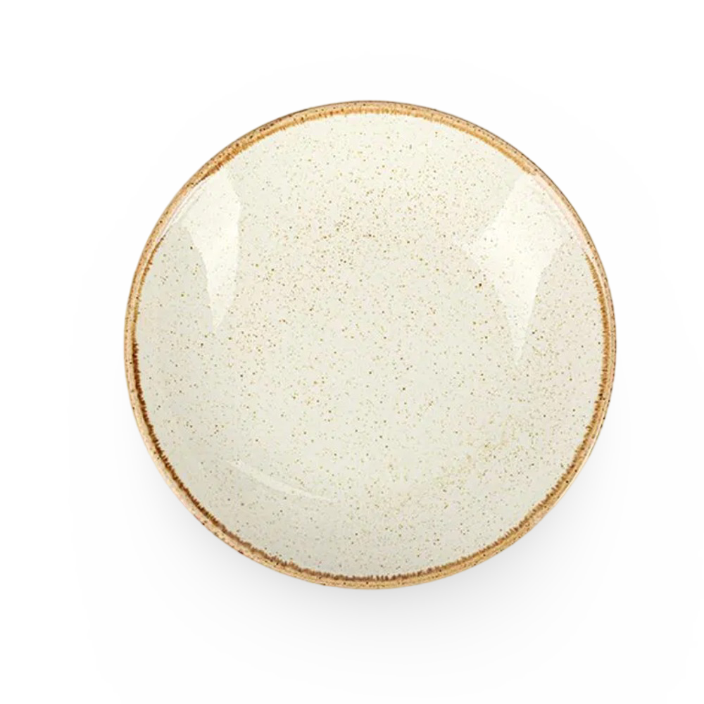 Beige Deep Plates