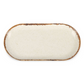 Beige Rectangular Platter