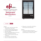 Merchandiser Refrigerator 48"