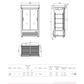 Merchandiser Refrigerator 48"