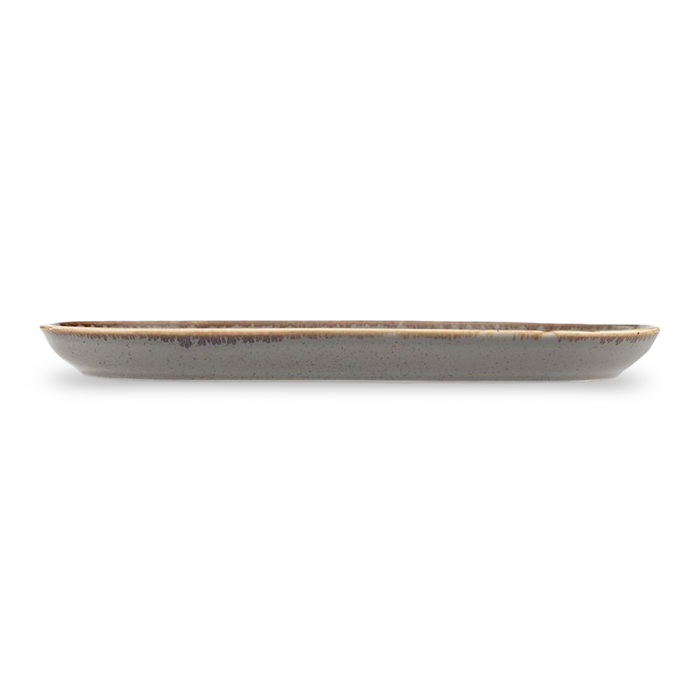 Dark Grey Rectangular Platter