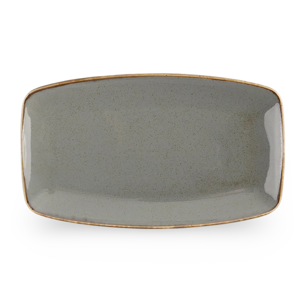 Dark Grey Rectangular Platter