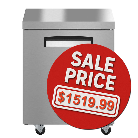 Undercounter Regrigeratro 27"