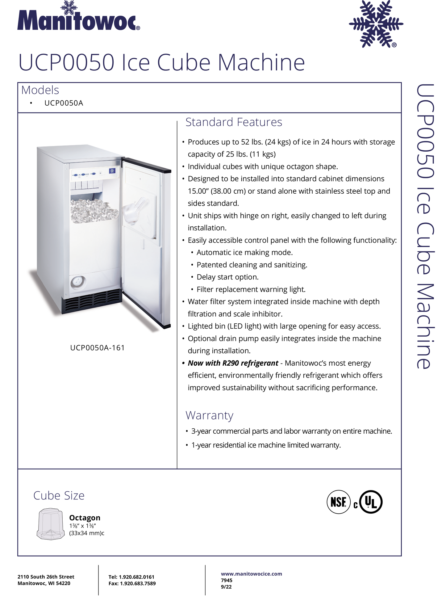 Ice Machine 50 Lb