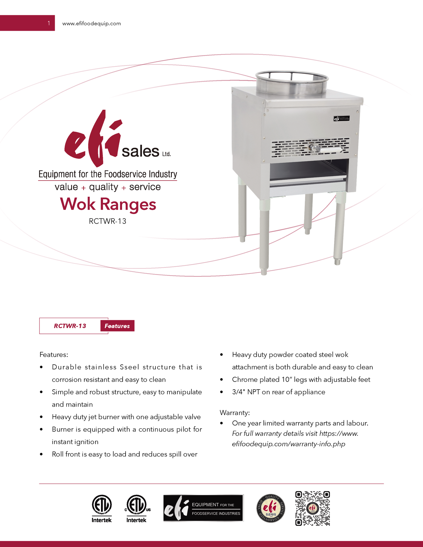 Wok Range