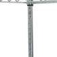 4-Tier Chrome Wire Shelving Unit 72*18*72
