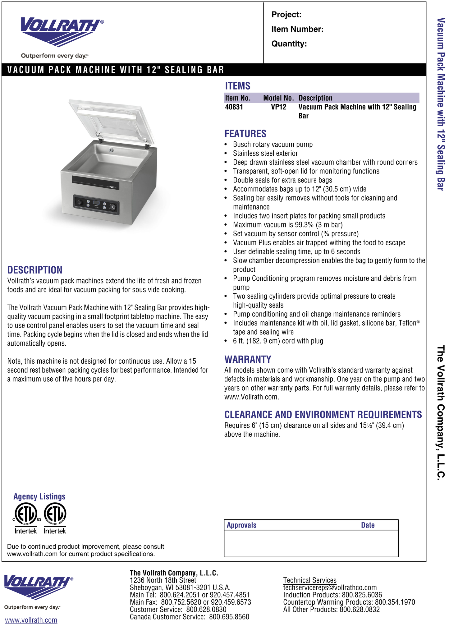 Vacuum Package Machine