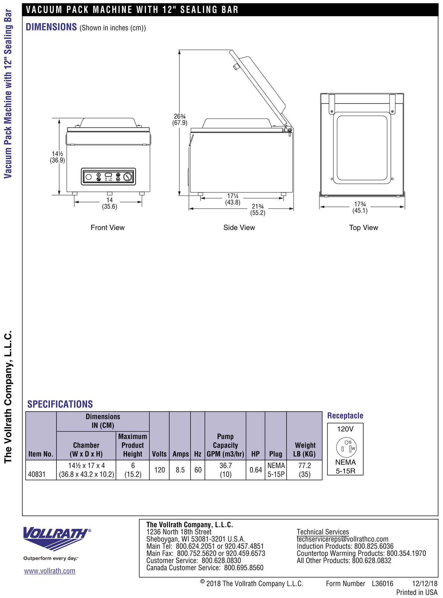 Vacuum Package Machine