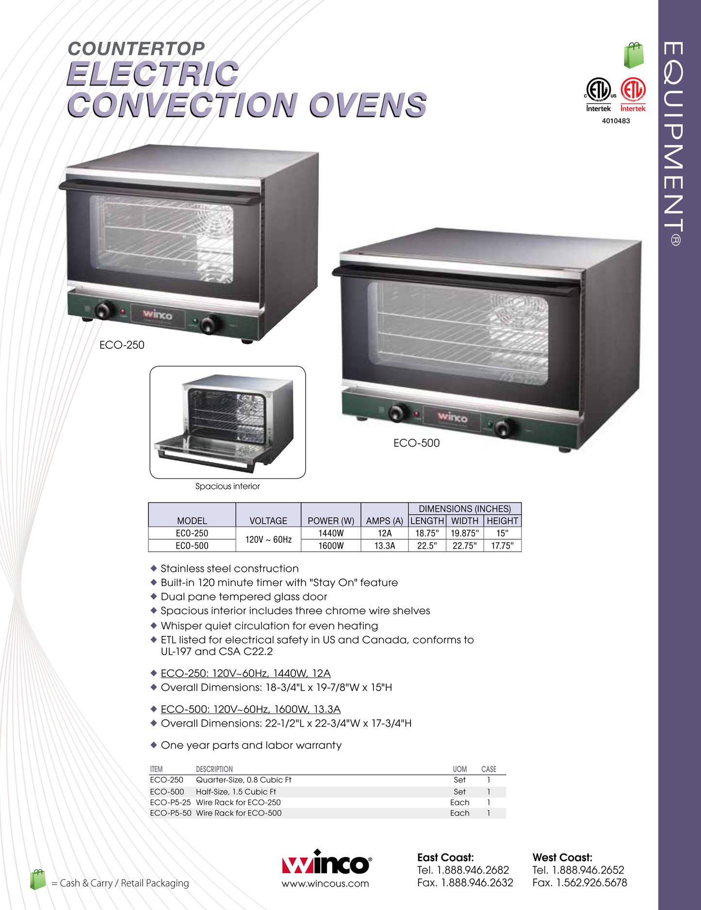 Convection Oven Electric