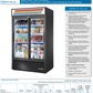 Merchandiser Refrigerator 48"