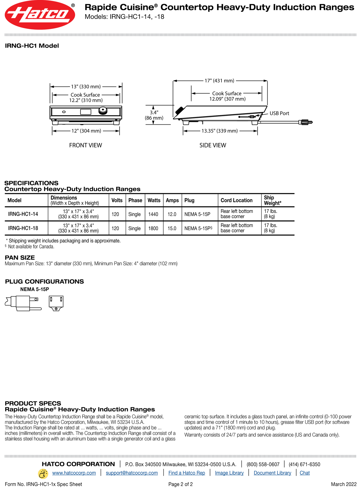 Induction Range