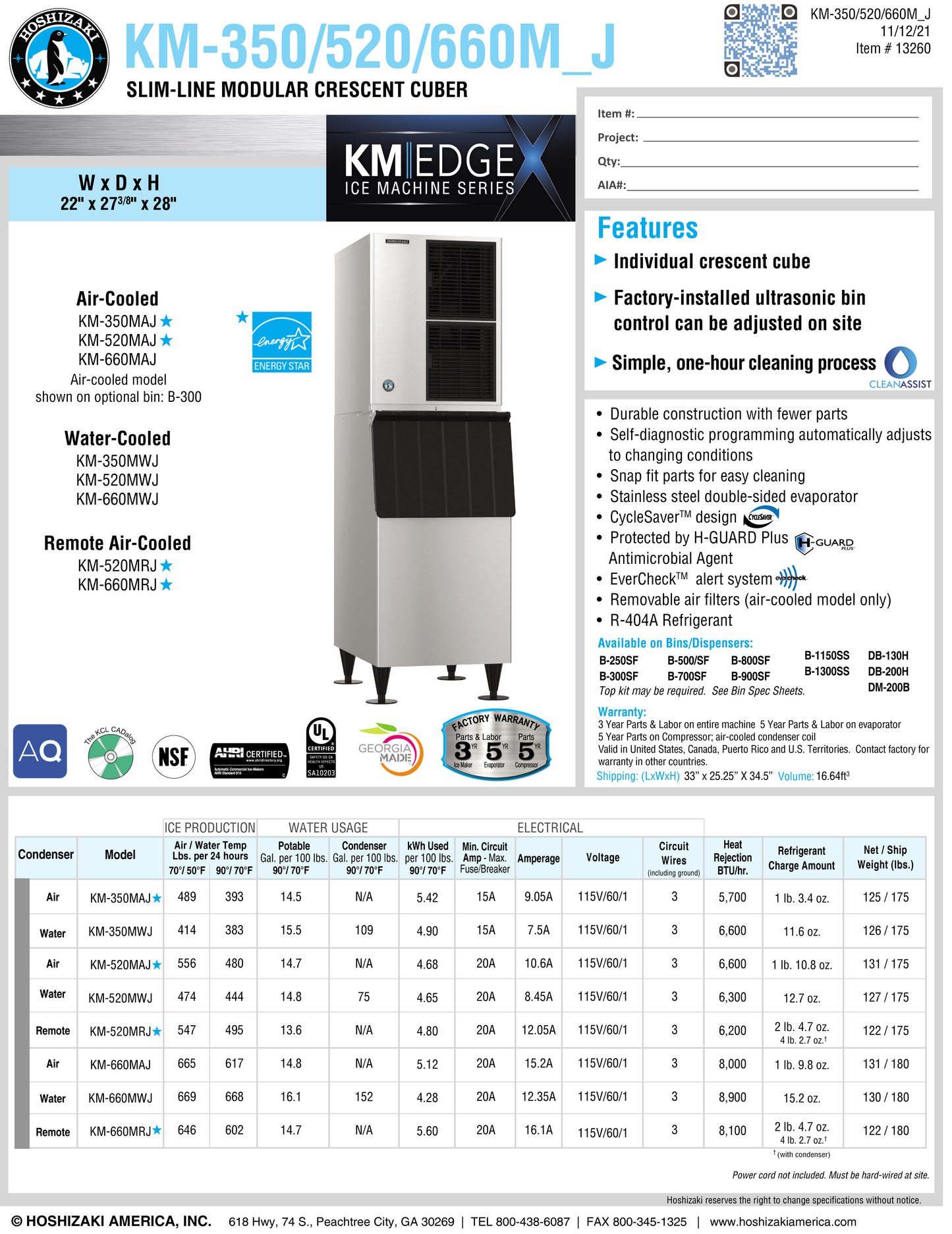 Ice Machine 489 Lb