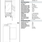 Merchandiser Refrigerator 25"