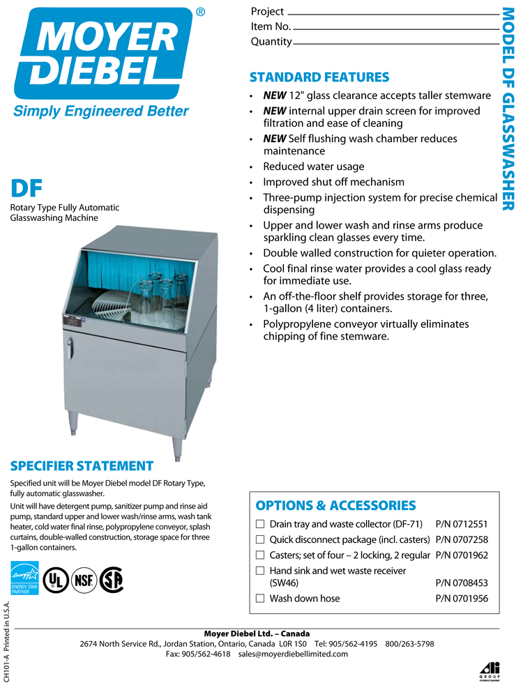 Glasswashing Machine