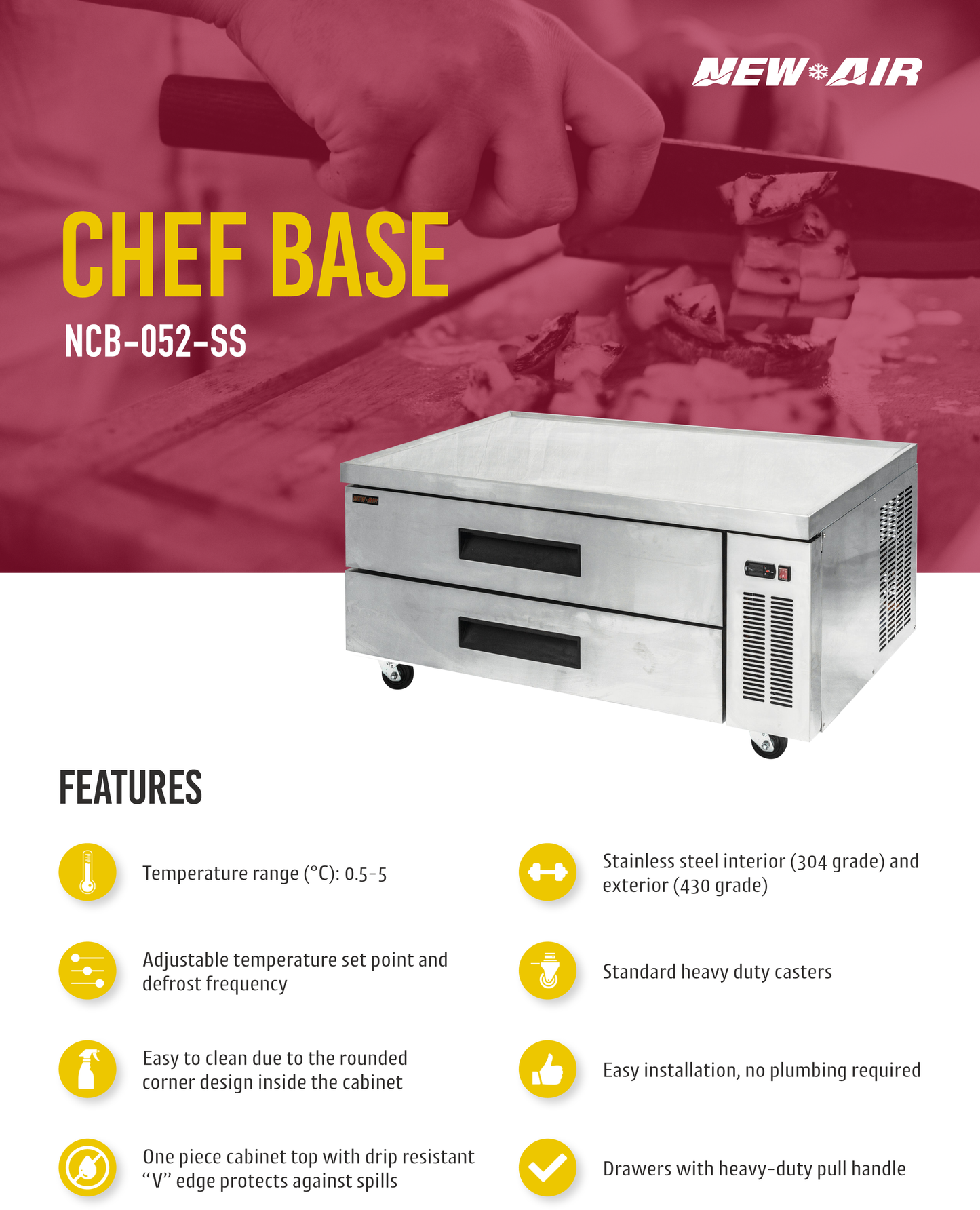 Chef Base 52"