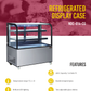 Curved Glass Display Case 59.25"