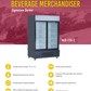 Merchandiser Refrigerator 55"