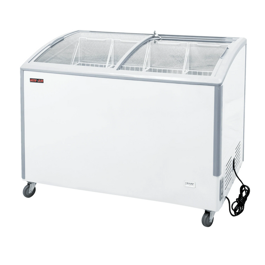 Curved Glass Freezer 49"