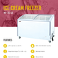 Curved Glass Freezer 55"