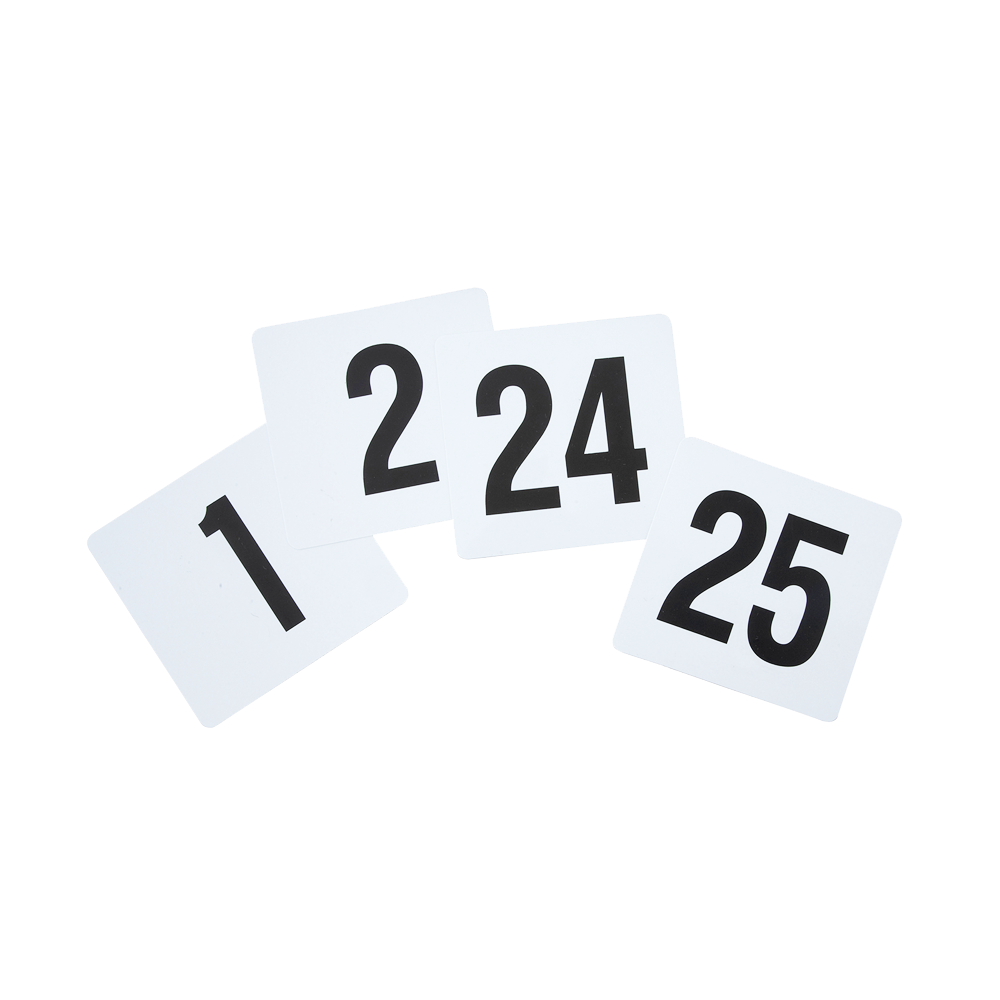 Plastic Table Numbers