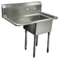 Single Sinks with L Drainboard