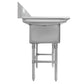 Double Sinks with R&L Drainboard