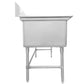 Triple Sinks with R Drainboard