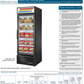 Merchandiser Freezer 27"
