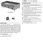 Thermostatic Griddle 24"