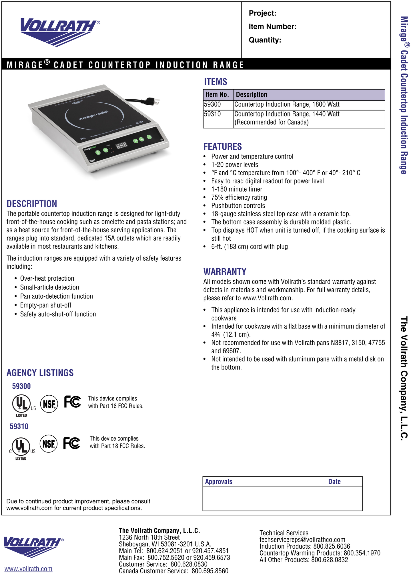 Induction Range